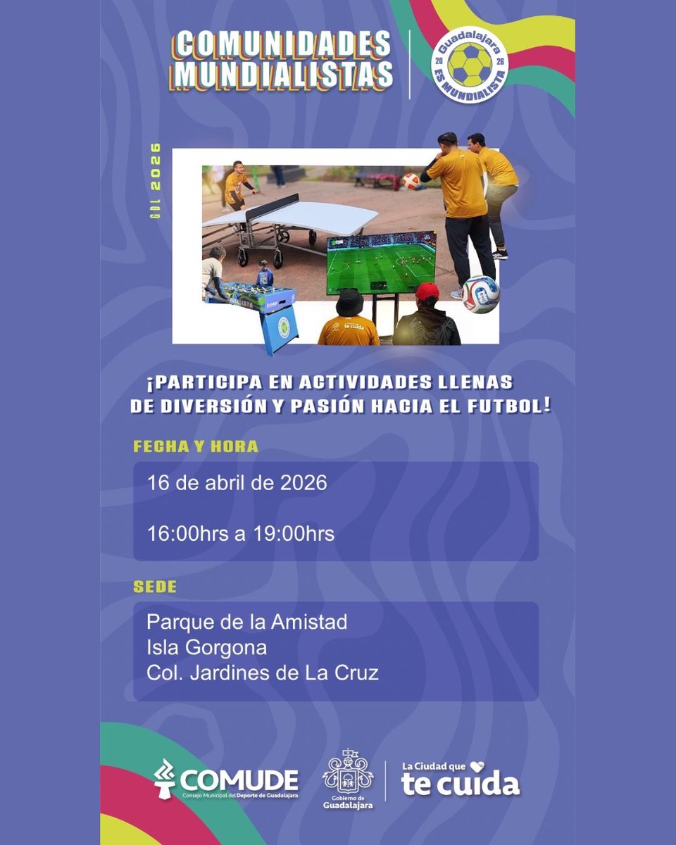 Comude Guadalajara tweet media