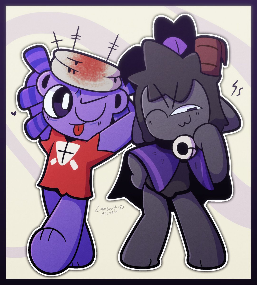 Shamgoat art woohooo!! 🕷️🐐💜
#cultofthelamb #cultofthelambfanart