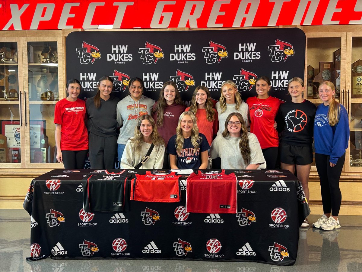 TCLadyCards's tweet photo. We are so proud and excited for KB! @kbenningfield2 officially signed with the University of the Cumberlands today! KB was a huge part of us making it to the Final Four at State this year! She impacts the game in so many ways on both sides of the ball! We can't wait to watch her play for the Patriots! Go be Great KB! ❤️🏀🖤