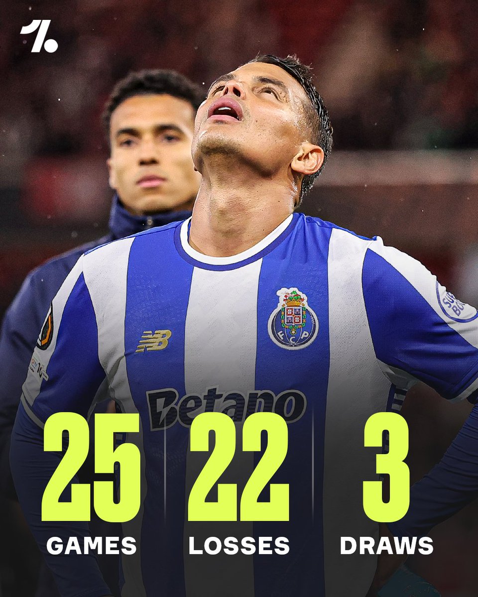 It’s been 25 away games in England… and still no win for Porto 😬🔵