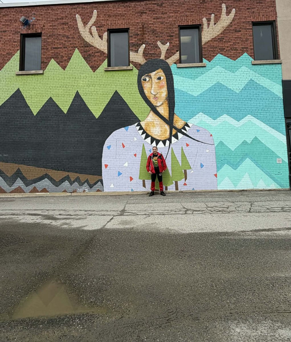 NativeWoodland's tweet photo. Spotted Nanabozho in Sudbury https://t.co/9X2eyRx82F