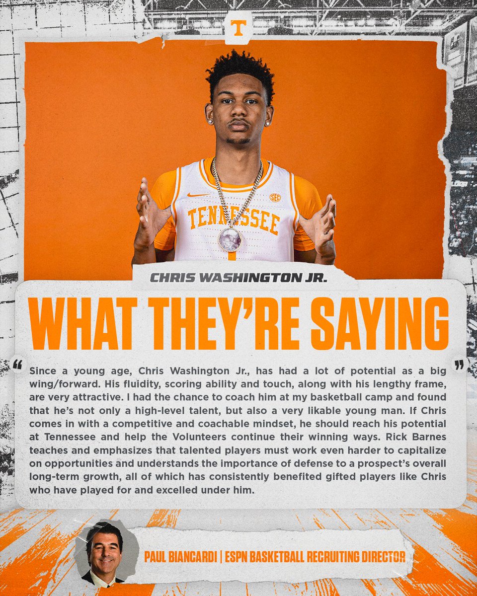 Vol_Hoops's tweet photo. 🗣 on Chris Washington Jr. https://t.co/GWYqU3LPus