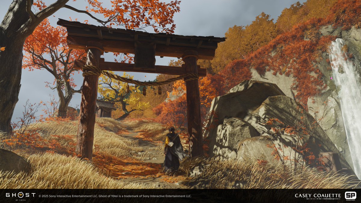 Amphi28's tweet photo. Ghost of Yotei - Winding Tears Shrine https://t.co/KUmJ76NBXA