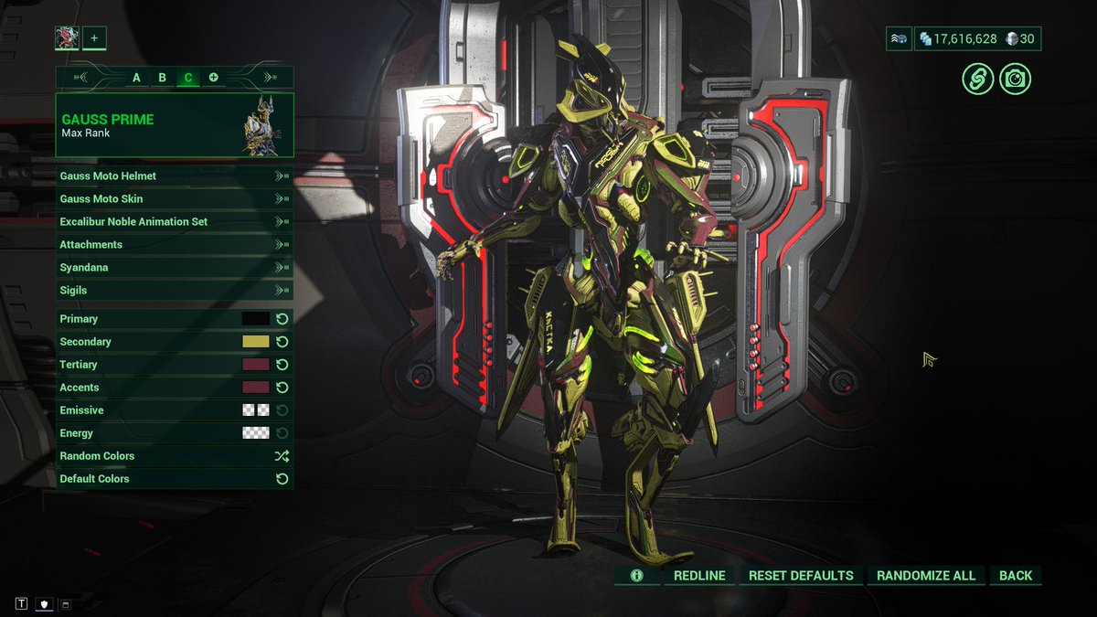 Roxderp's tweet photo. My Moto Gauss looks like Volt Prime
#warframe https://t.co/q9AKT3sKcD