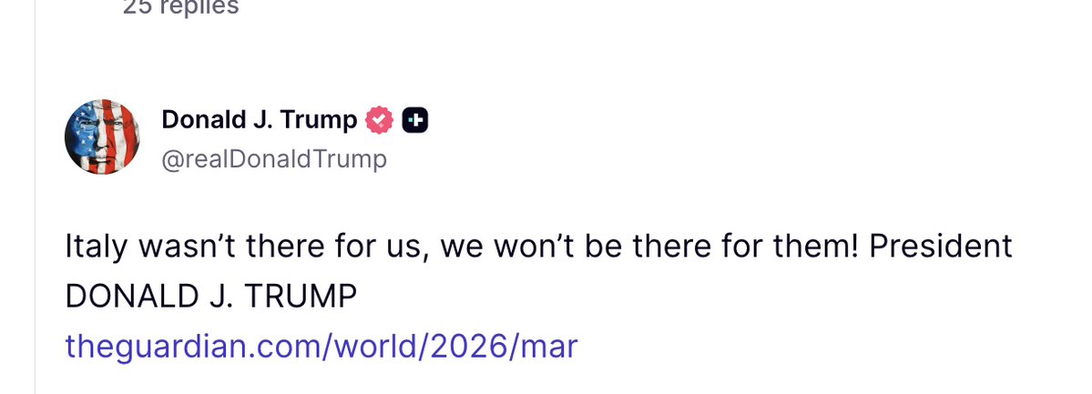 Donald J Trump Posts TruthSocial tweet media