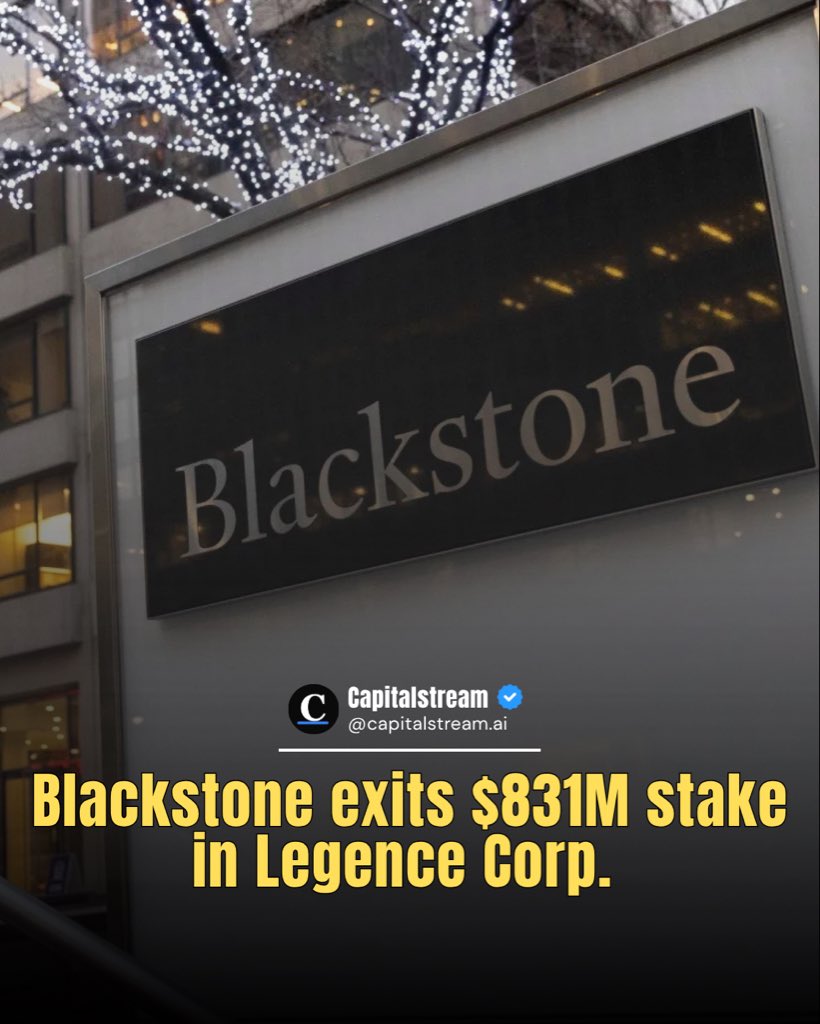 CapitalstreamAI's tweet photo. When private equity giants move $831M in a single day — that's a signal worth paying attention to. 🏦

#insidertrade #blackstone #institutionaltrading #smartmoney #investing #wallstreet #capitalstream #hedgefund #privateequity #stockmarket #secfiling #marketintelligence https://t.co/tn4OZ3NjPZ