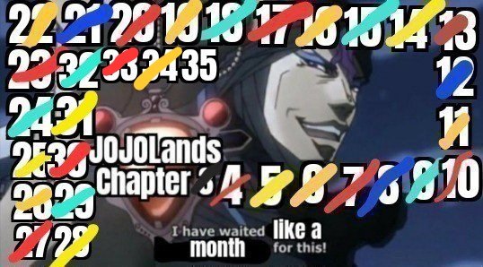 New JoJoLands Chapter Today!
