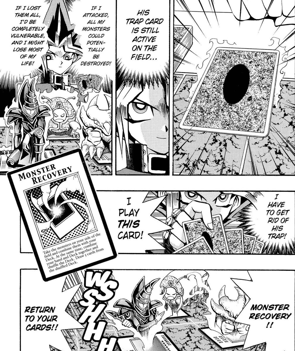 LaserLambert's tweet photo. @MorralesNikolas @Go_madare_ It's unnamed in the original manga, this is it's only appearance behind Dark Magician. https://t.co/RSkxyPvmq2