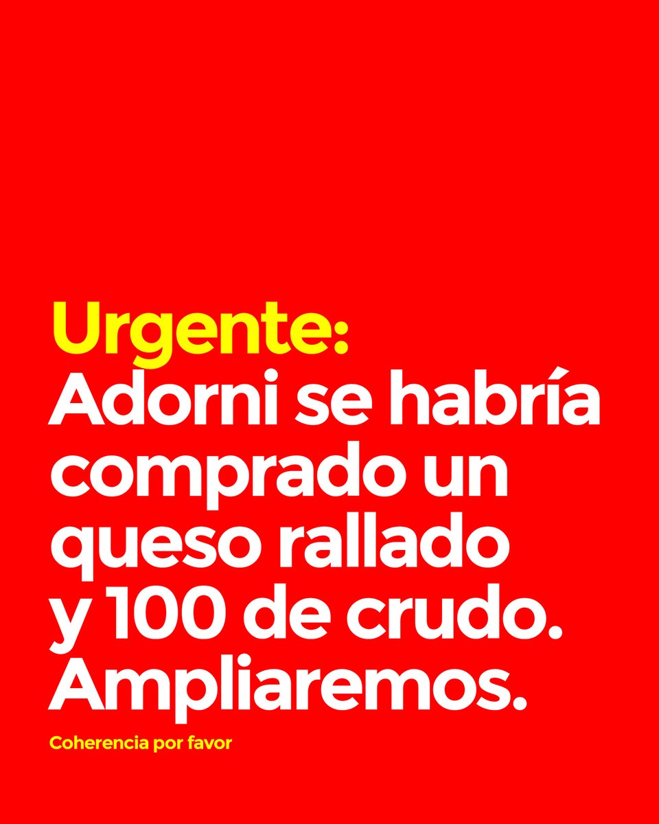 Coherencia Por Favor (@coherenciafavor) on Twitter photo 