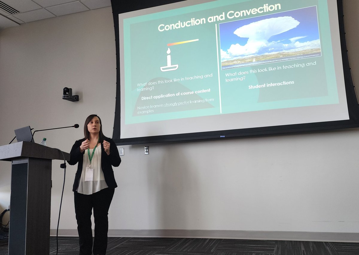 wxkylegillett's tweet photo. Dr. Casey Davenport shares new ideas for managing classroom culture and promoting student learning through "Conduction &amp; Convection" at #SCALAR26 https://t.co/DZJNJC1fbc