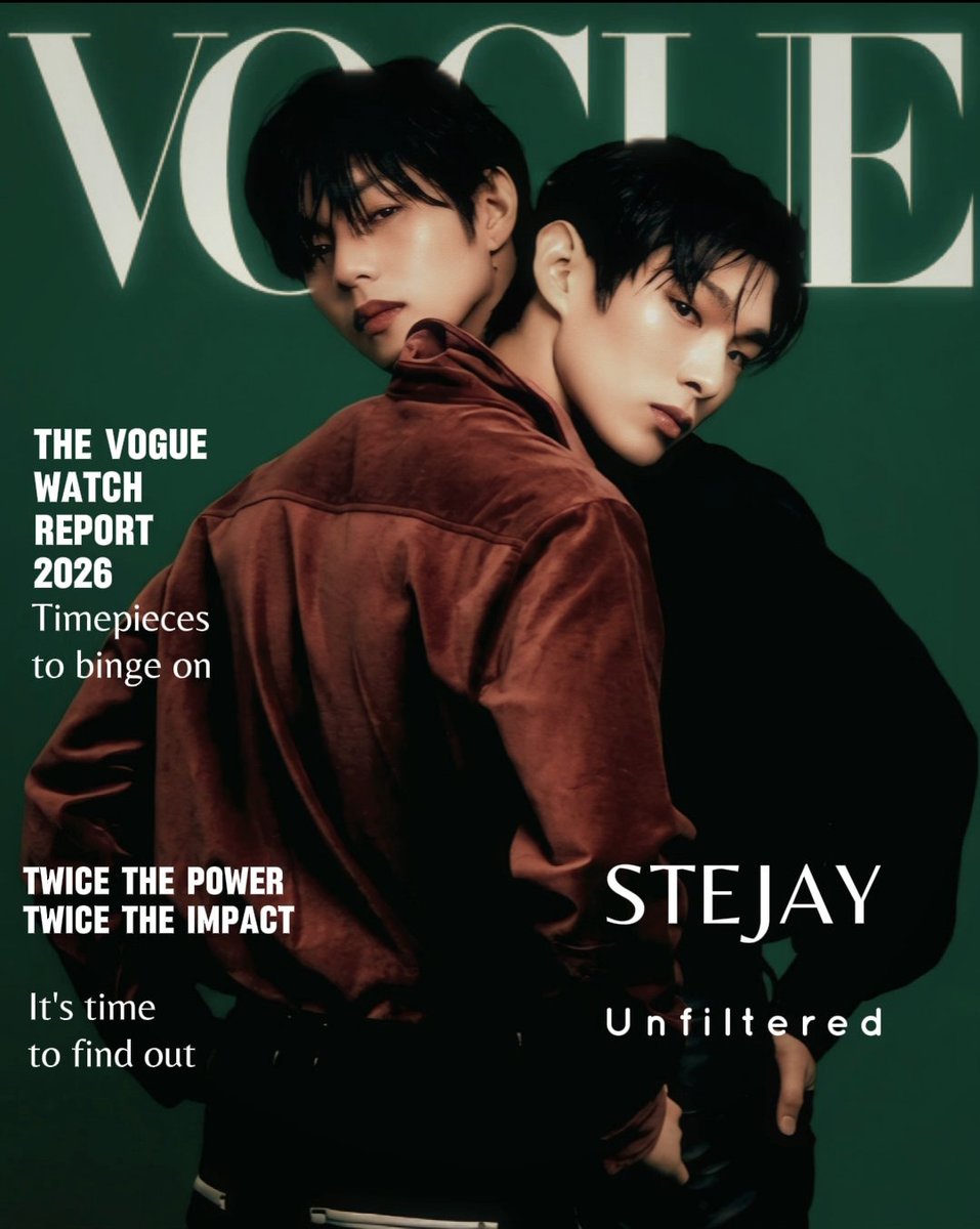 taurus_elistar's tweet photo. Deserve maging cover ng Magazine. SOON. SteJay magazine cover💘
-gatekeep ko lng yung endorsement poster nyo 🤭 pero super bagay sana🤧
#stejay 
#PowerVisualDuo https://t.co/z3Oq6plcVz