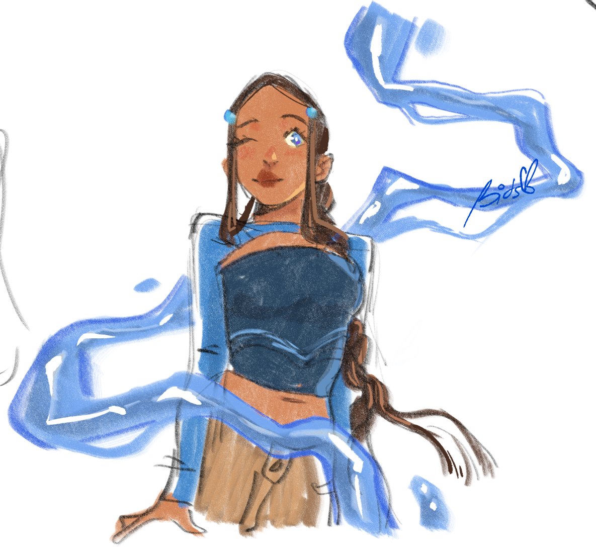 Katara sketch fixed reupload