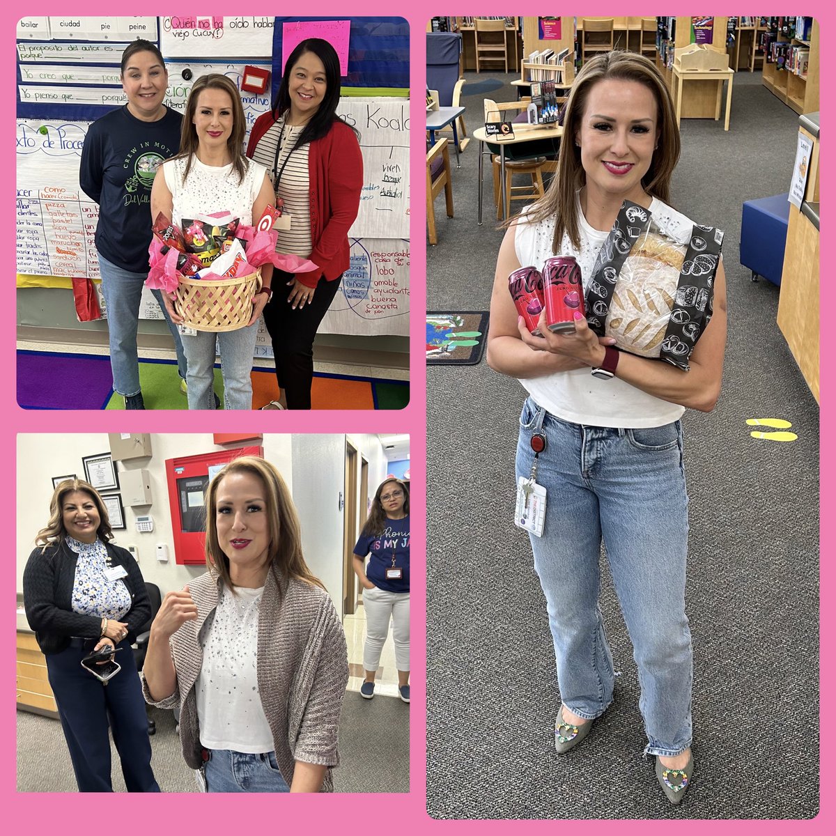 DelValleES_YISD's tweet image. Happy National Librarian Day, @DelValleES_YISD Ms. Gamboa! 📚 Thank you for inspiring readers and for all your support! #THEDISTRICT #WeDeliverExcellence @EGonzalez_DVES @badillo_mrs @oceans80 @OFOD @DVESLibrarian