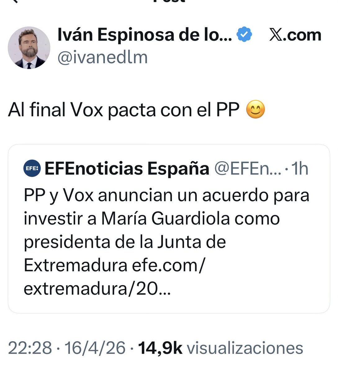 Borja Montoro Cavero tweet media