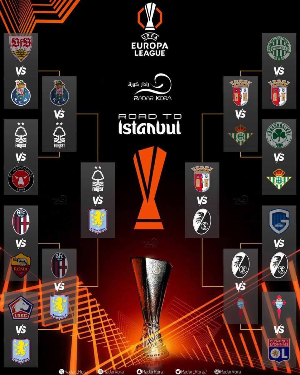 🟧 || الدوري الاوروبي 

الطريق الى اسطنبول 2026 🏆

  #الدوري_الاوروبي   |   #UEL