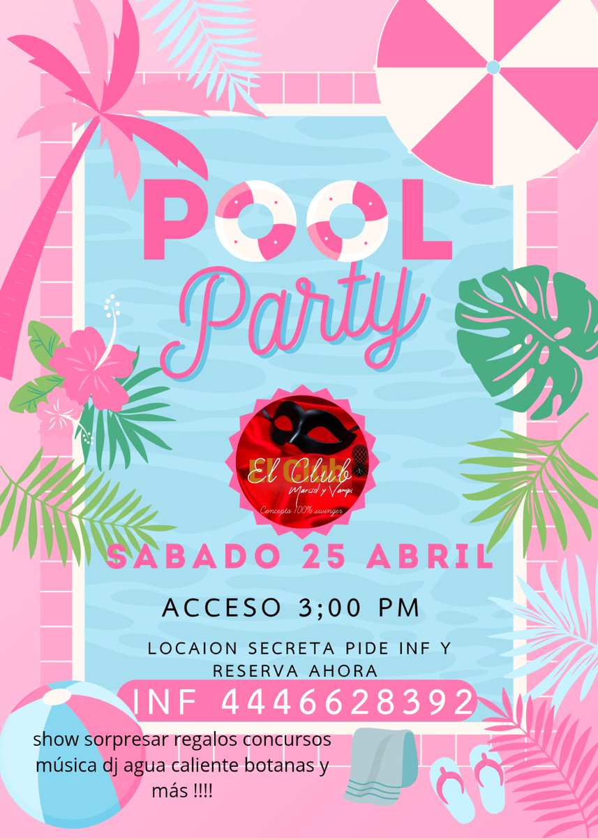 Marisol_sabrox's tweet photo. Estamos a unos días de este rico evento tu ya reservaste!!! @ElClubSWSLP @MarisolyVampi 
 Invitan Inf 4446628392 https://t.co/wVbtWMndZH