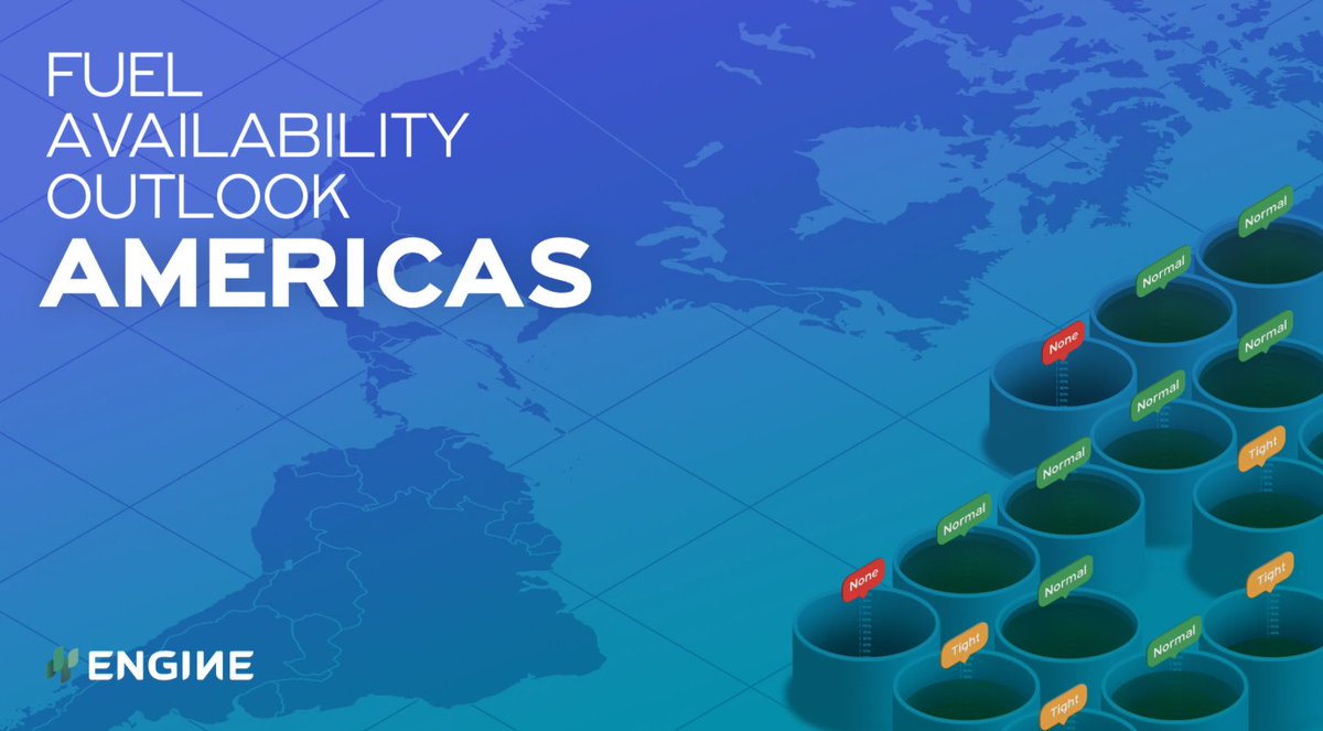 HELLENICSHIP's tweet image. ENGINE: Americas #Bunker #Fuel Availability #Outlook 
hellenicshippingnews.com/engine-america…