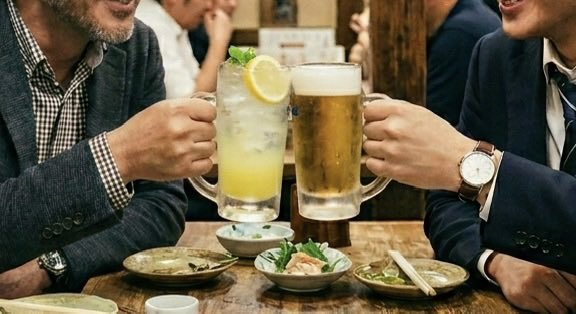 Ikeoji_Bucho's tweet photo. 仕事帰りに居酒屋🏮
今月から社会人になった長男と、昨晩、行って来ました。
営業職に就いた長男と、仕事の話をつまみにお酒が飲めるなんて、とても幸せな時間を過ごさせてもらいました。
先日、私が誕生日だったので、長男がごちそうしてくれました。
本当に幸せな夜でした😌
#親子
#社会人
#居酒屋 https://t.co/HweEX2p2vJ