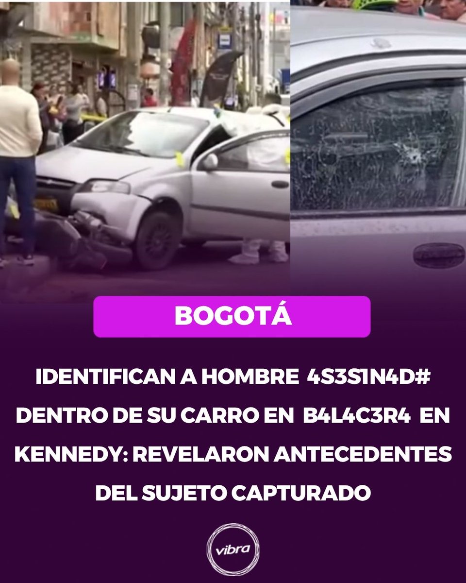 vibra_co's tweet image. Las autoridades dieron a conocer detalles y nombres de las personas involucradas en el suceso. Esto dijeron 😱 👀 #Bogotá #Kennedy #Carro 
Detalles aquí: candelaestereo.com/?p=307972