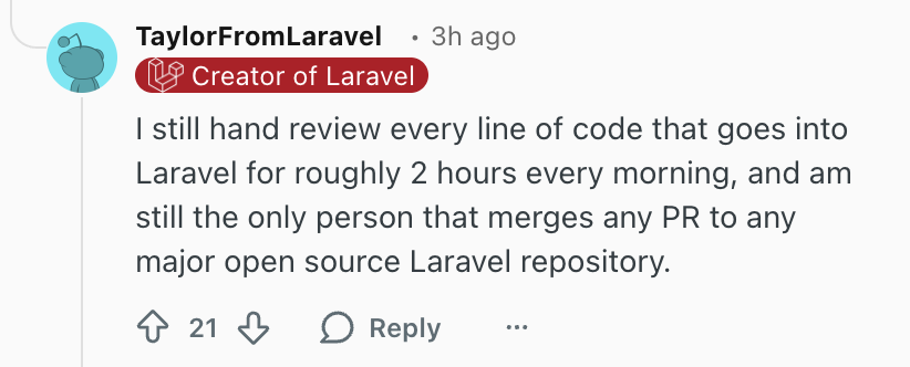 Aaron Francis tweet media
