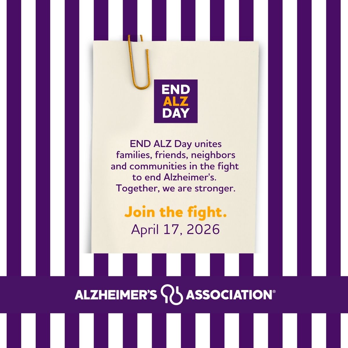 Alzheimer's Association tweet media