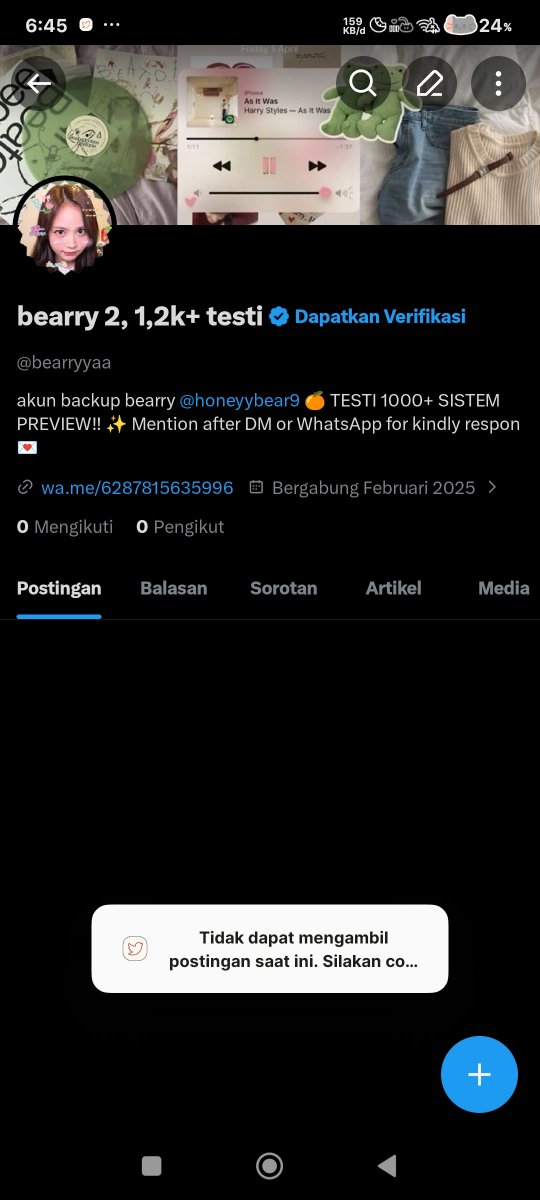 Nongceli's tweet photo. Halo... Ini akun bearry store yang baru ya.. yang lama ke sus.. 

Kalau mau cek testimonial sebagian ada yang ku aploud di sini 

𖣯 ✹ ☀️🥬( Testi Joki Tugas ) ꏍ ！

https://t.co/1a8fvImdfO https://t.co/jjP9yj2nC0