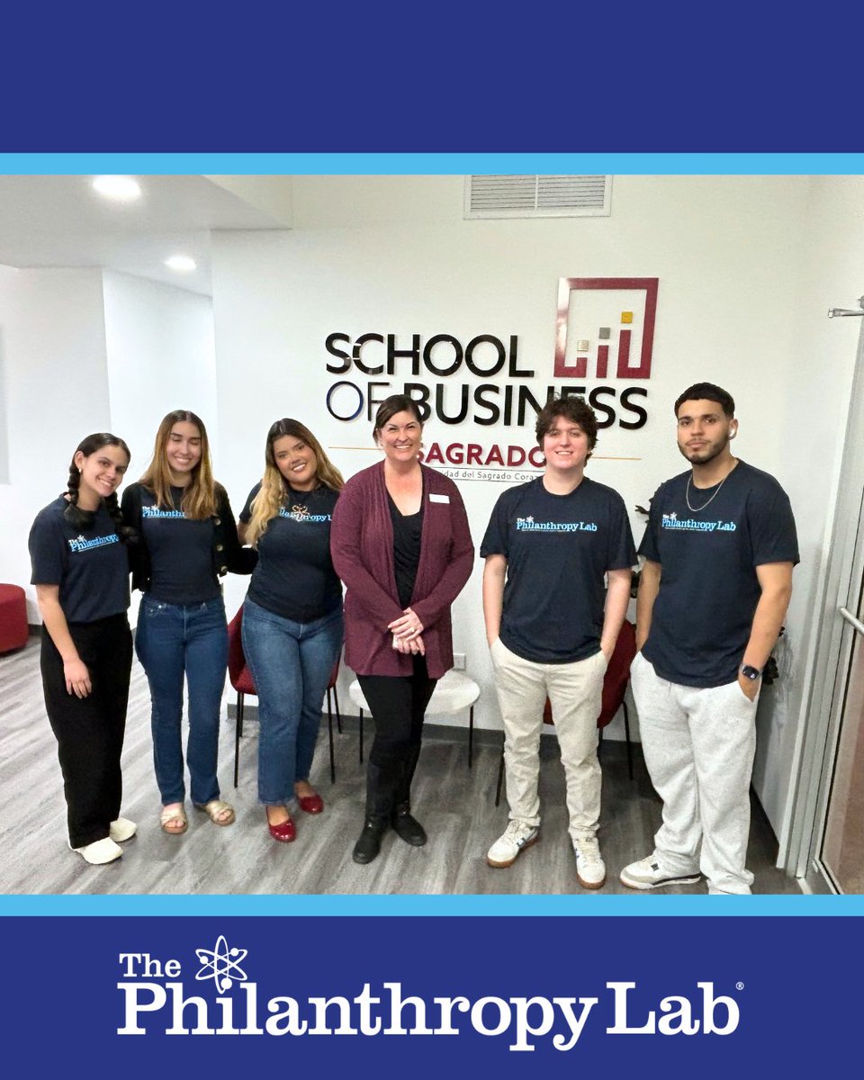 ThePhilLab's tweet photo. Warm welcomes and big decisions at our only class outside the continental US. Phil Lab students at Sagrado experienced the heart of Puerto Rico's philanthropic community this week, narrowing their grantee pool from 10 to 6 in preparation for final site visits. https://t.co/OmYVt7PEFr