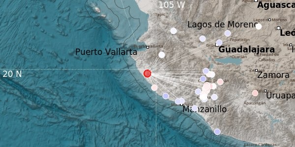 Esta tarde se registró un sismo en las inmediaciones del municipio de Tomatlán, Jalisco, con una magnitud preliminar de 4.3.

El movimiento ocurrió poco antes de las 15:00 horas y tuvo una profundidad de 44km.

Al momento, no se reportan afectaciones; sin embargo, autoridades se