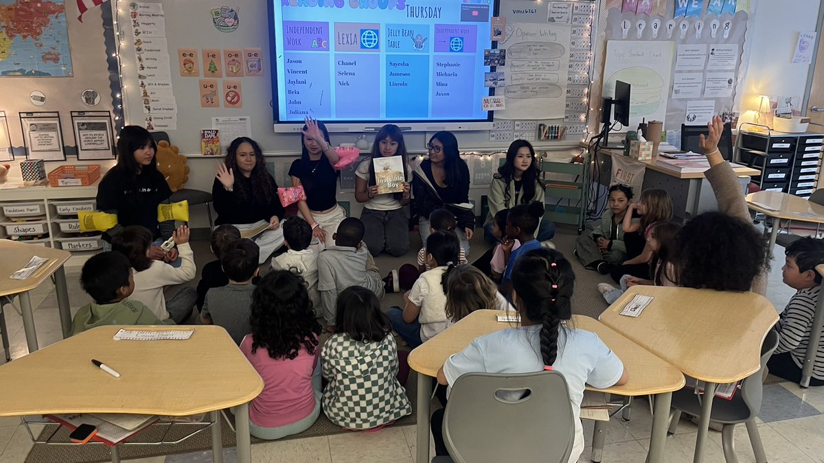 We welcomed the Students in Action group today from SHS. Thanks for coming! Great book and great message!