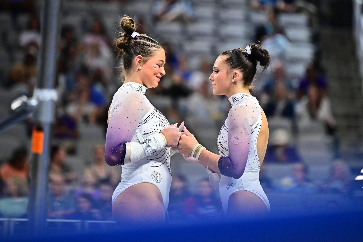 LSU Gymnastics tweet media