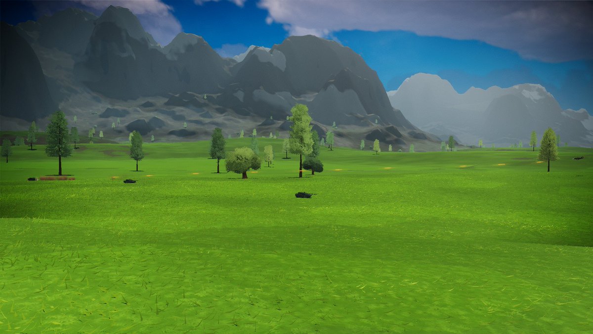 PjctAggressorsG's tweet image. Some misc. screenshots. Lately I've got fed up with most map creation tools sucking for large scale maps such as this. 

So, I've pivoted into creating a custom large scale terrain tool. The environment generated by it is what you see in these screenshots. 

#indiedev #unity3d