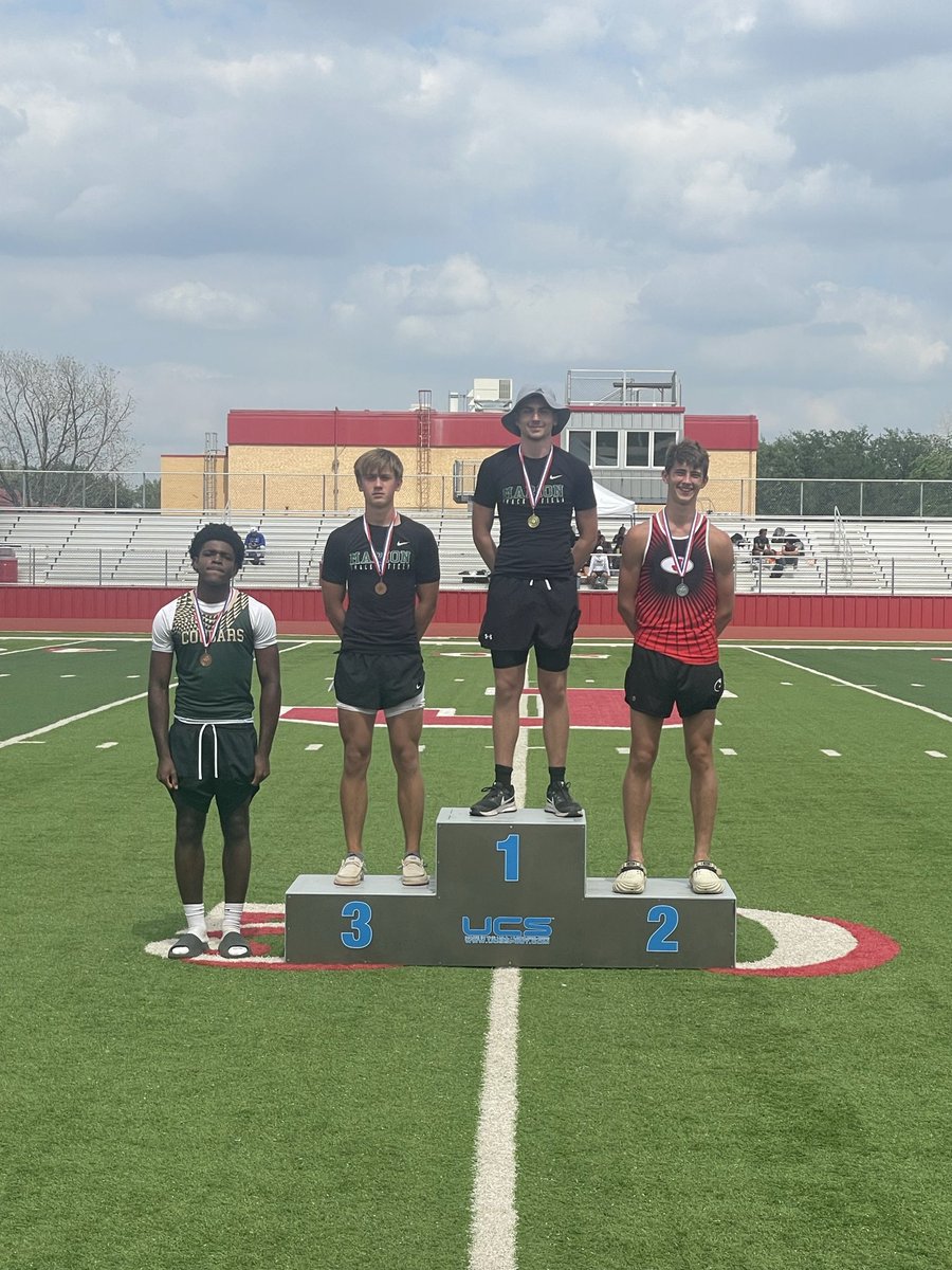 MarionTrack's tweet photo. Ellis and Emerson keep their High jump heights rolling up to take 1st and 3rd at Area!!!
#RideOnToRegional
#6ftClub
#DoublePrAlert
#SurviveAndAdvance https://t.co/SJzQXsXZ1n