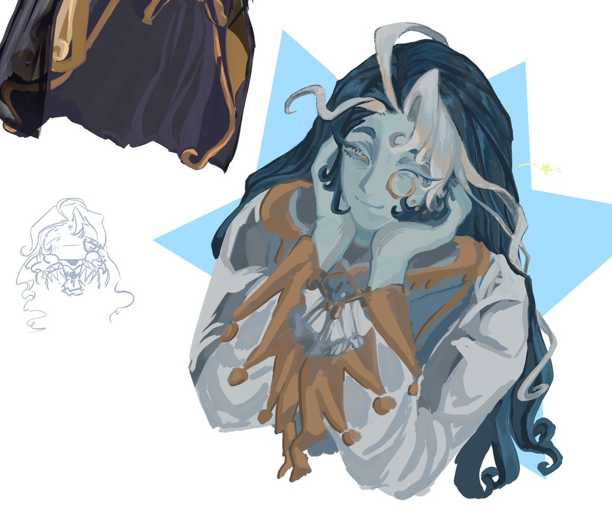 astravalk_'s tweet image. more doodles
#sagerecluse #shadowvanilla #crk