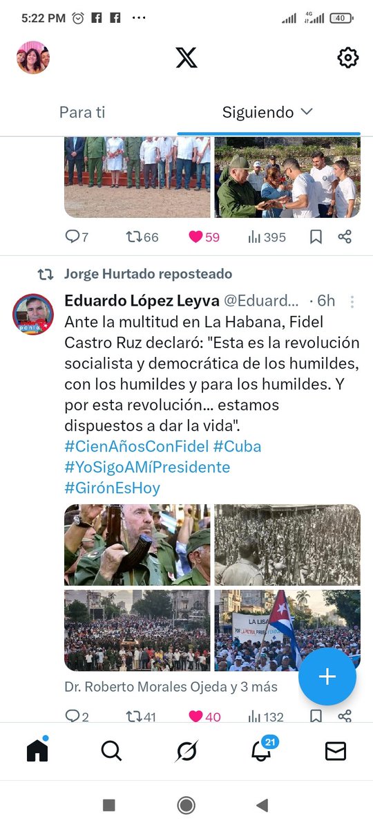 "Está es la Revolución socialista y democrática de los humildes, con los humildes y para los humildes. Y por esta Revolución...estamos dispuestos a dar la vida". Así lo dijo Fidel, así digo yo también.
#FidelPorSiempre