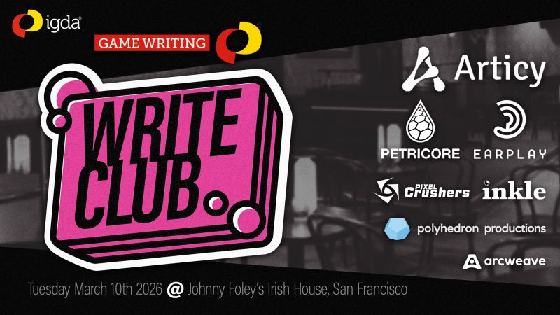 IGDAWritingSIG's tweet photo. At GDC Write Club 2026, the SIG announced Richard Dansky as the recipient of our first ever Lifetime Achievement Award. https://t.co/N5mjBzWc10   
We'll present the award in person at NarraScope Write Club 2026. If you'd like to be there, grab a ticket:  https://t.co/s0nmMUdJek https://t.co/sdRYk5YB7h