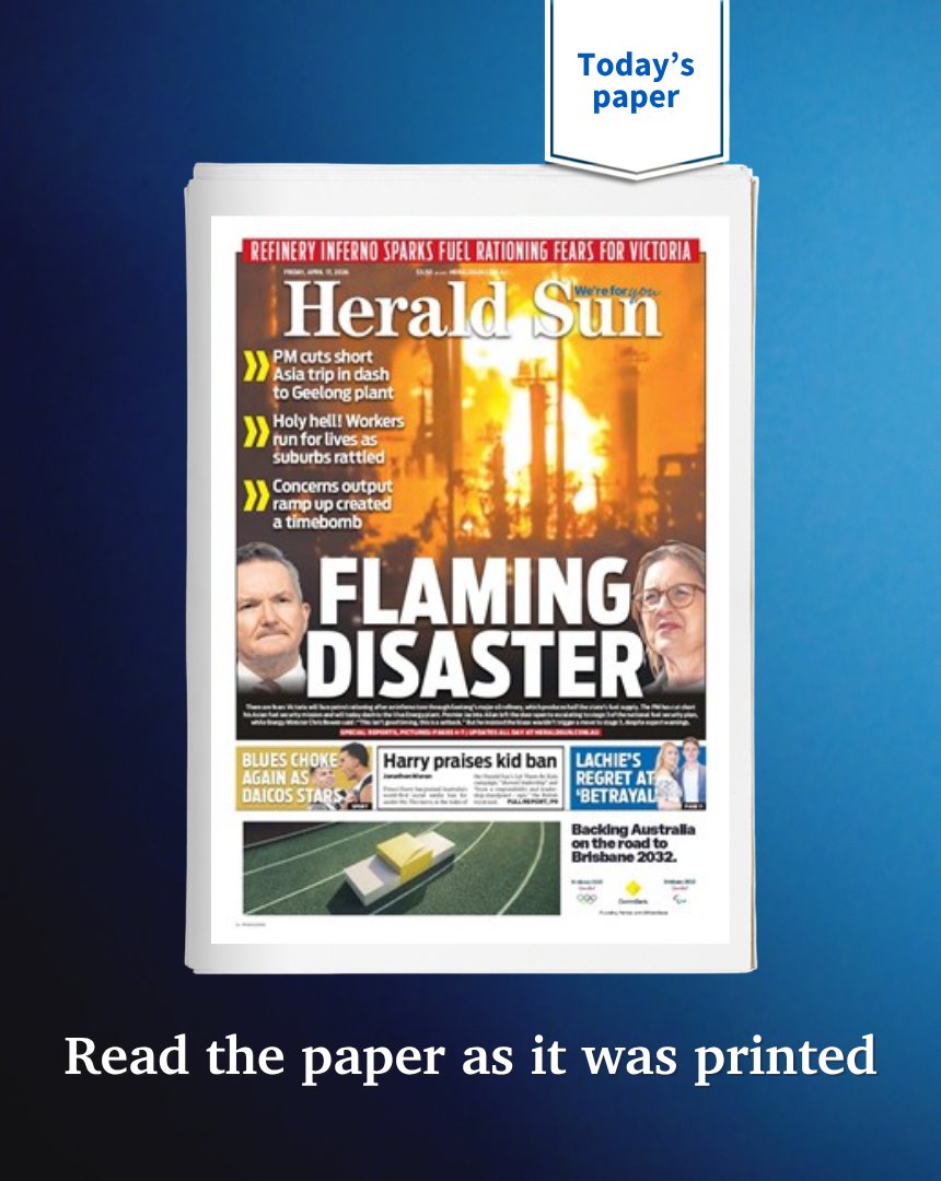 Herald Sun tweet media