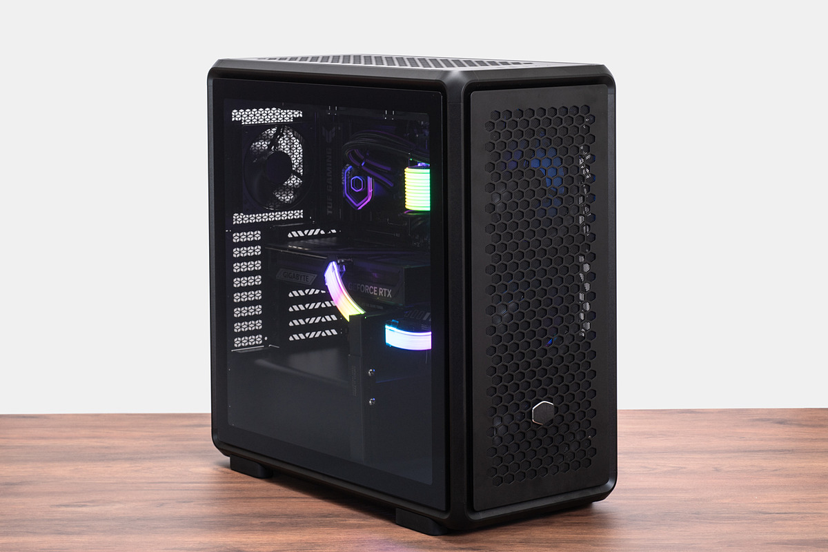 pc_watch's tweet image. 完成度高ッ！プロこだわりのゲーミングPC、パッション強めで作られました ～Cooler Master… pc.watch.impress.co.jp/docs/topic/spe… #Sponsored #パソコンショップSEVEN #CoolerMaster