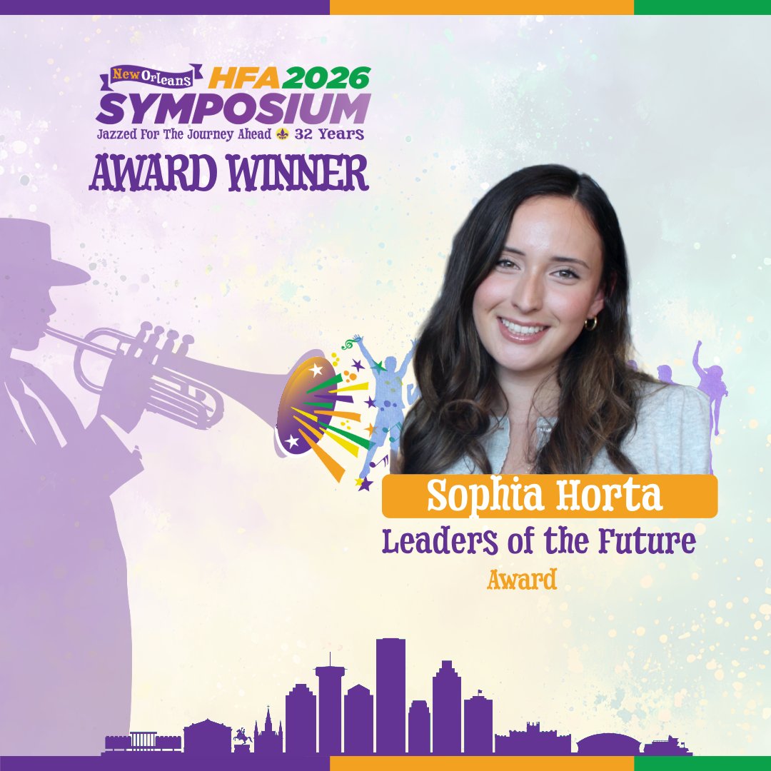 hemophiliafed's tweet image. The Leaders of the Future Young Adult Award goes to Sophia Horta 🎉

At 17, she’s already leading, advocating, and building community in the bleeding disorders space.

The future is bright 💙

#Symposium #NewOrleans