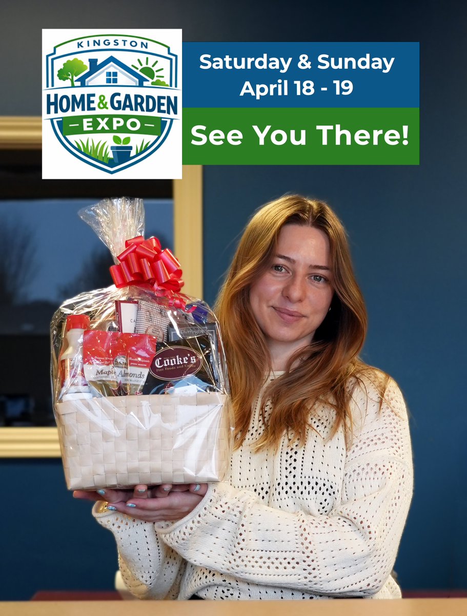 wtccomm's tweet photo. We’re heading to the Kingston Home &amp; Garden Expo this weekend! 

Stop by and say hello, Admission is free!

Sat. April 18th from 9 am to 5 pm
Sun. April 19th from 9 am to 3 pm

Cataraqui Arena - 1030 Sunnyside Rd, Kingston 

Plus… stop by and enter to WIN a gift basket! https://t.co/TVoJCGXTj3