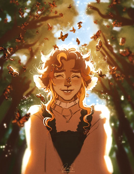 oh hey #PortfolioDay <3 i'm chris and i'm an illustrator who specializes in fantasy, portraits, and funky lighting! available for commercial work