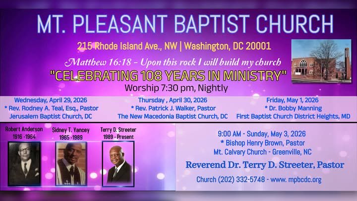 Mt. Pleasant Baptist tweet media