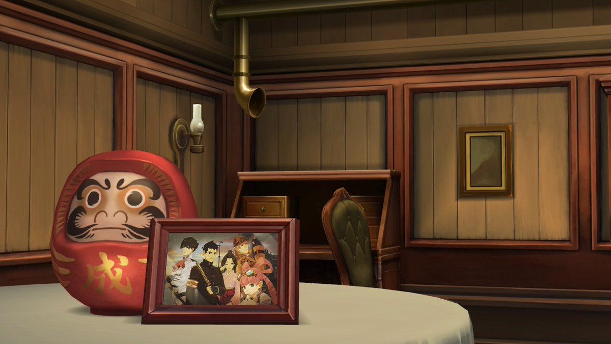 DaDrewDude's tweet photo. Finished The Great Ace Attorney 2 yesterday! I loved this cast sooo much!! I really hope we see them again someday. https://t.co/9cNbKKUh0f
