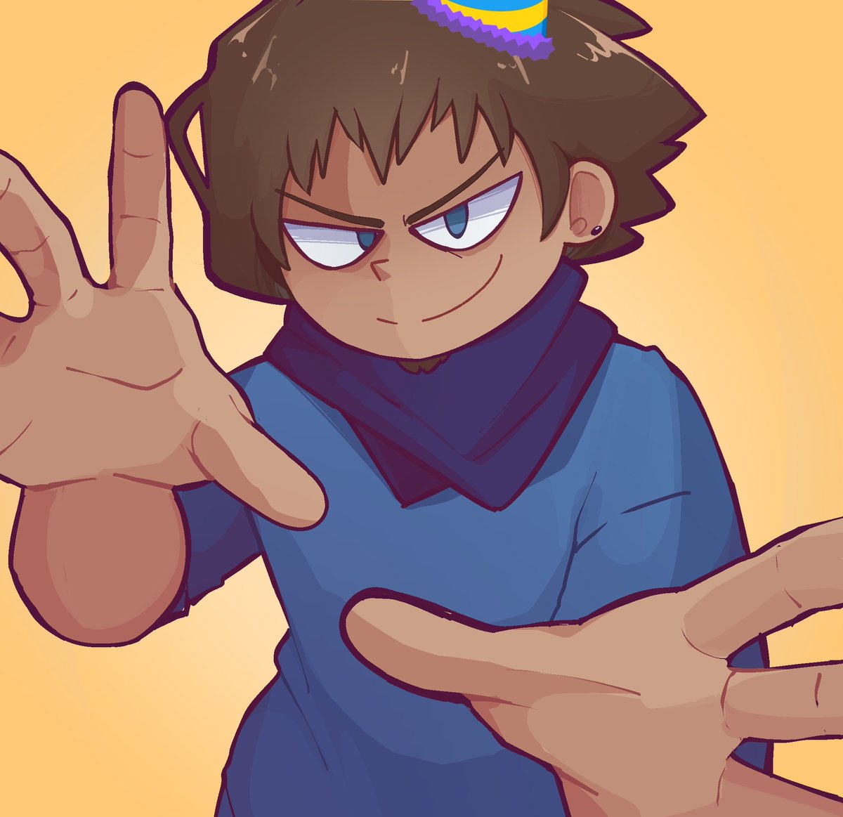 _pppanpan's tweet photo. El birday boi🎂 #fnafhs https://t.co/4RxdhCA1pC