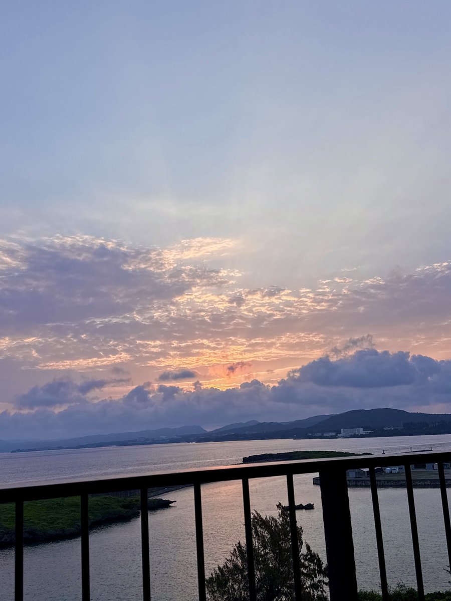 0705beta's tweet photo. 沖縄5日目の朝
今日も１日楽しもう🏝️ https://t.co/q52mKjetgP