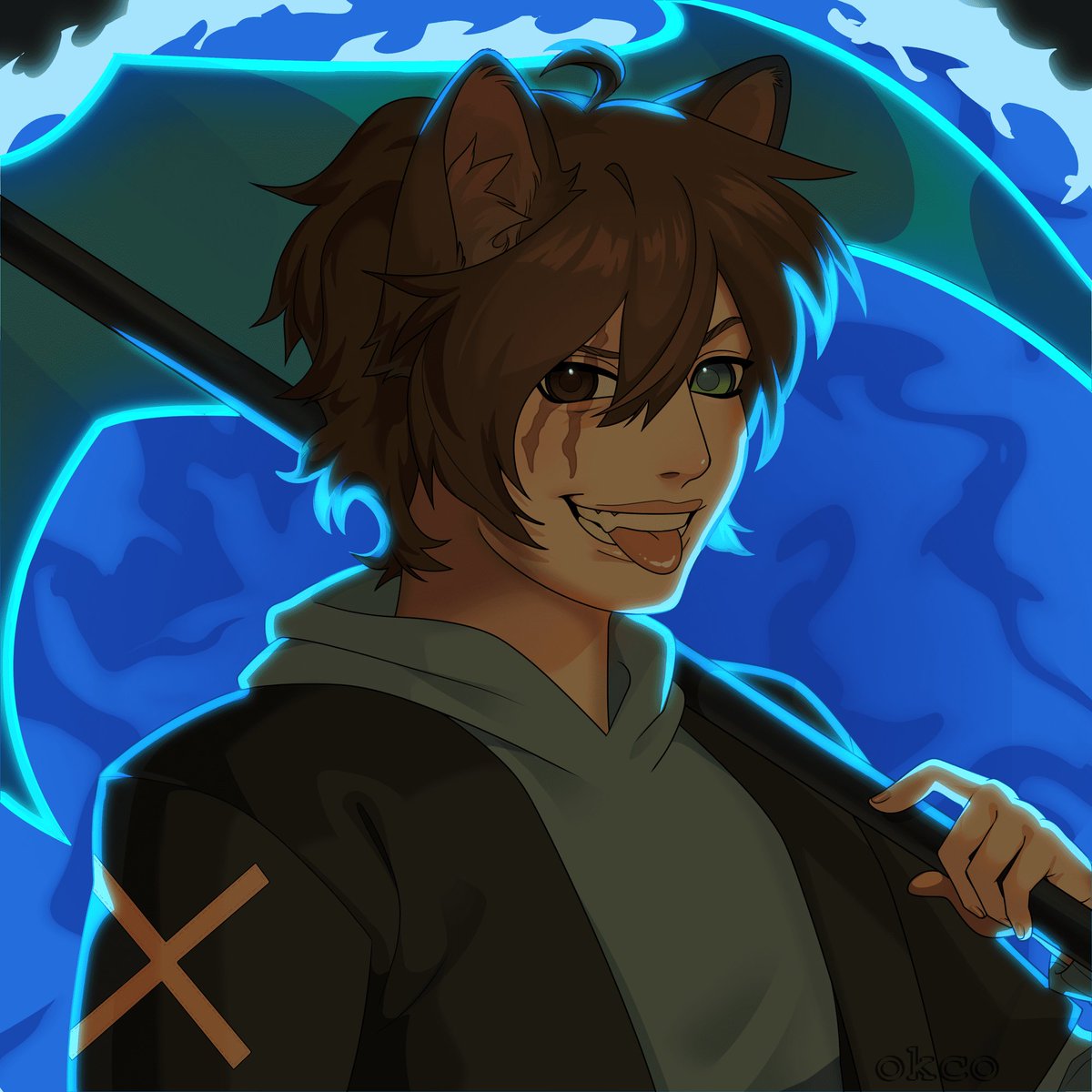 fantomflooxers's tweet photo. @StatistDeceased My baby and main oc of 8 years https://t.co/K9V52cAGE1