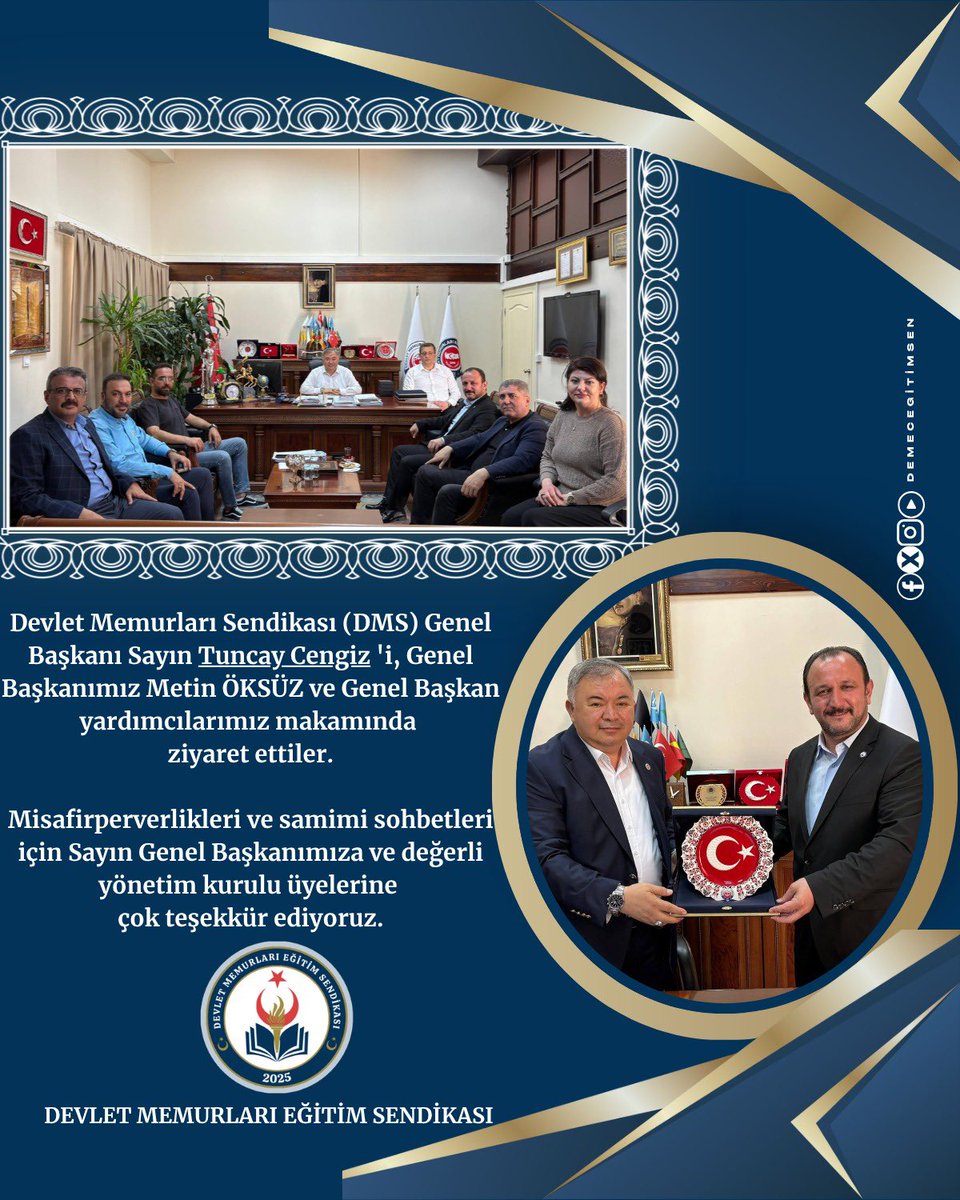 Devlet Memurları Eğitim Sendikası tweet media
