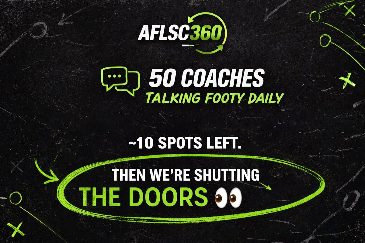 Ben@AFLSC360 tweet media