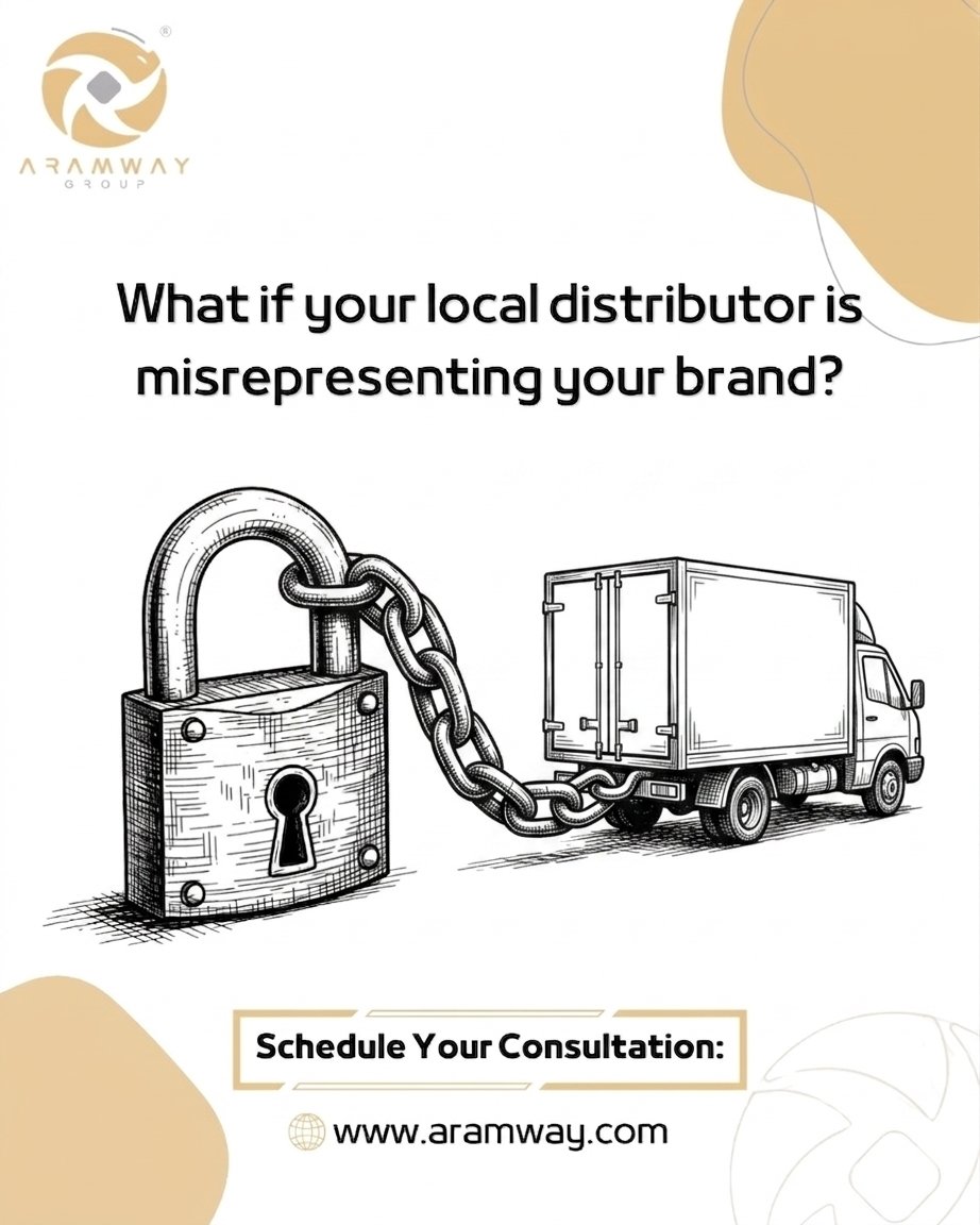 aramway's tweet photo. Is your local distributor failing your standards?

Loss of control is the real risk. Aramway handles the vetting, connecting you with partners who respect your standards.

Stop worrying. Start scaling.
Schedule Your Consultation:
 https://t.co/qBRd91rx6i
#Aramway #MarketEntry https://t.co/2Gv0JwVz1z