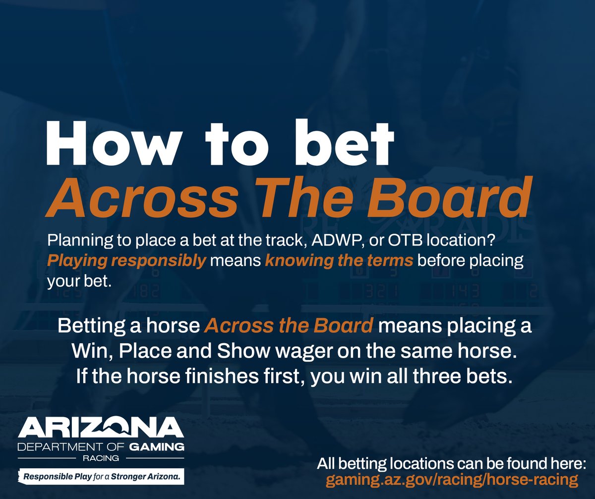 Arizona Department of Gaming tweet media