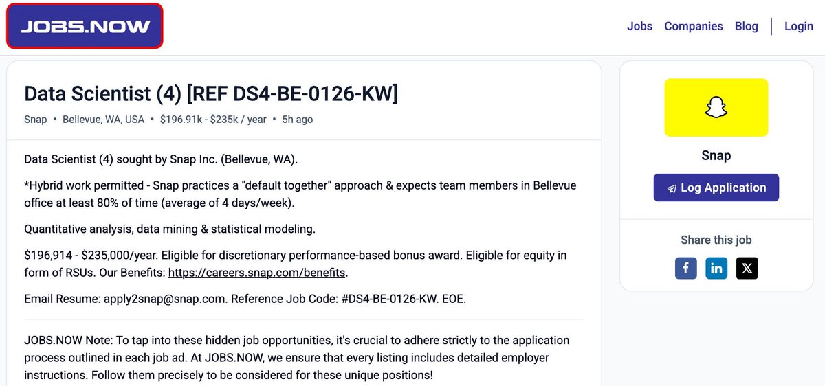 Jobs.Now tweet media